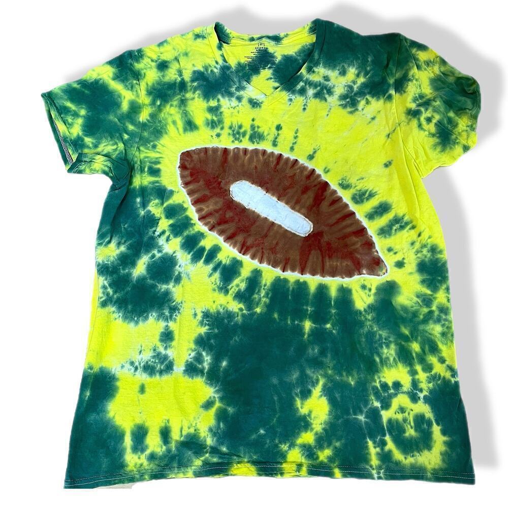 handmade tie dyed tshirt XL Green Bay Packers Football